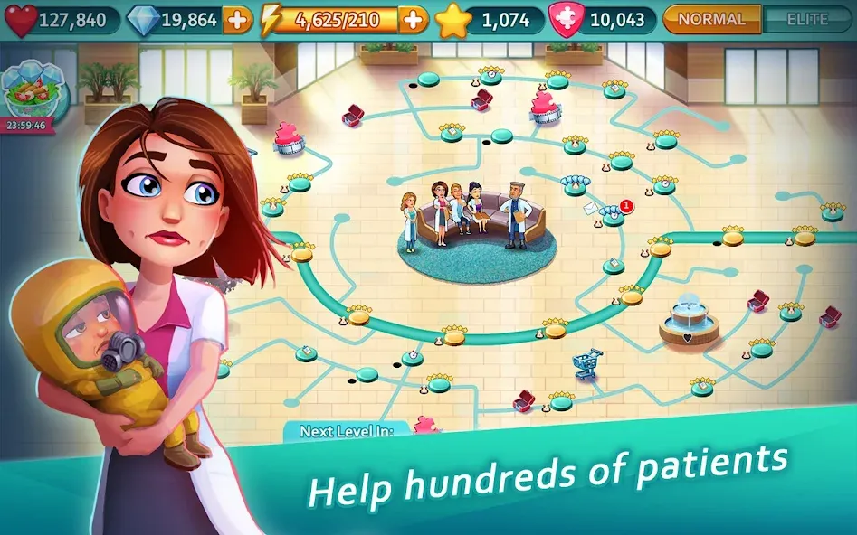 Heart's Medicine - Doctor Game  [МОД Unlocked] Screenshot 4