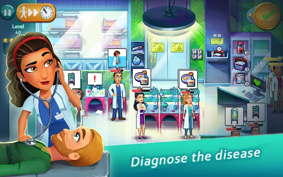 Heart's Medicine - Doctor Game  [МОД Unlocked] Screenshot 5