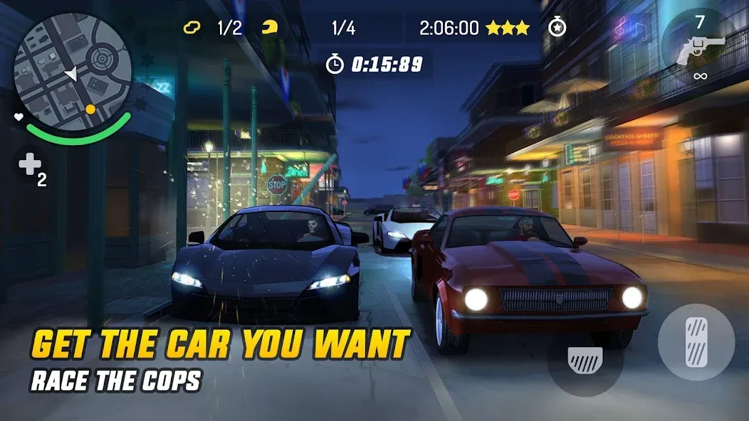 Gangstar New Orleans (Гангстар)  [МОД Много монет] Screenshot 3