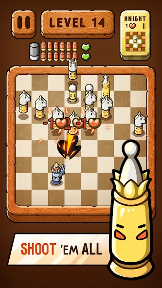 Bullet Chess: Board Shootout (Бюллет чесс)  [МОД Unlimited Money] Screenshot 1