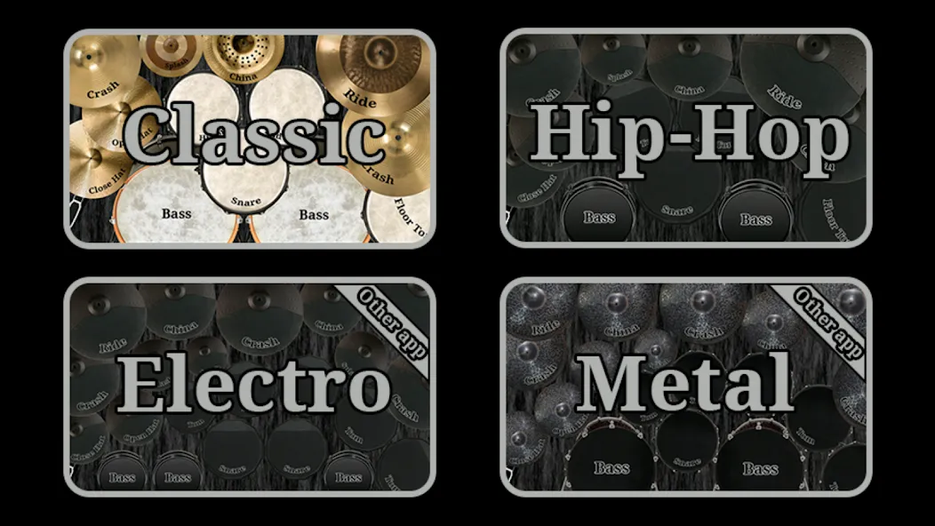 Drum kit (Drums) free  [МОД Много монет] Screenshot 5