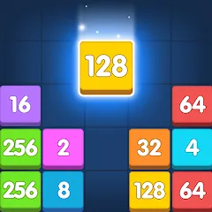 Взлом Merge Puzzle - Number Games (Мердж Пазл)  [МОД Меню] - стабильная версия apk на Андроид