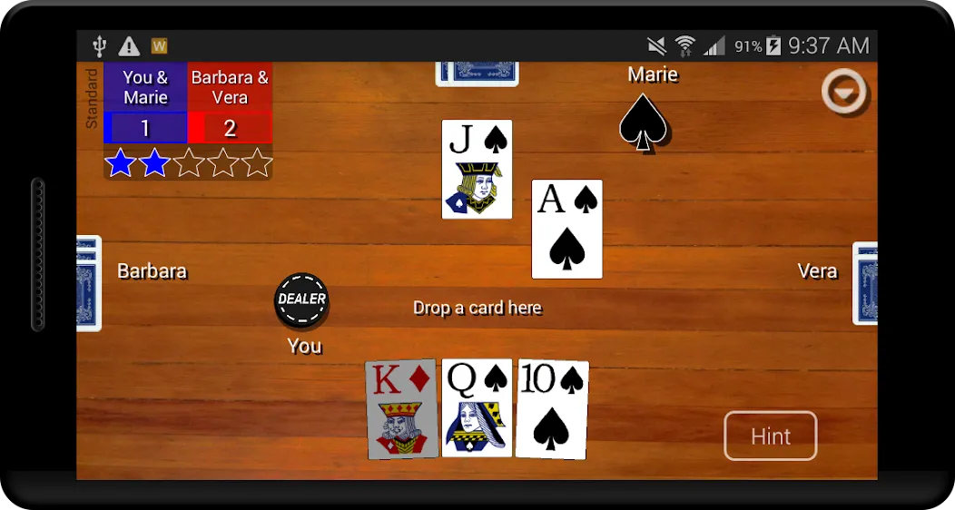 Euchre Card Classic (Юкер Кард Классик)  [МОД Unlocked] Screenshot 2