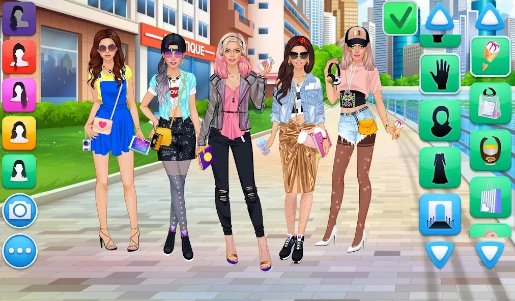 College Girls Team Makeover  [МОД Menu] Screenshot 5