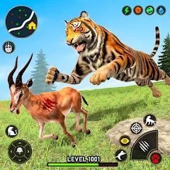 Взлом Tiger Games: Tiger Sim Offline  [МОД Unlimited Money] - стабильная версия apk на Андроид