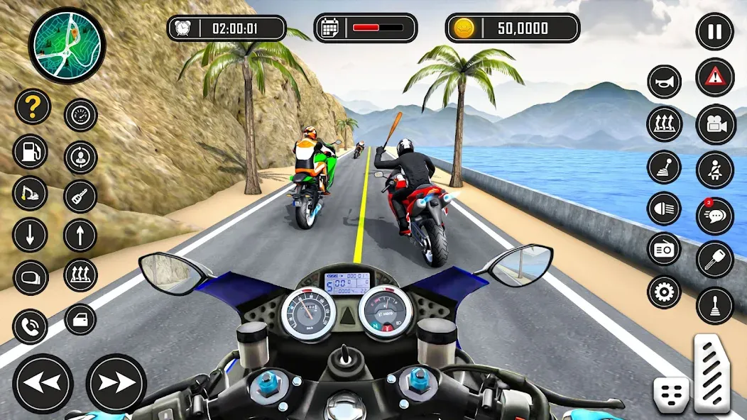 Bike Racing Games - Bike Game (Байк Рейсинг Геймс)  [МОД Unlocked] Screenshot 1