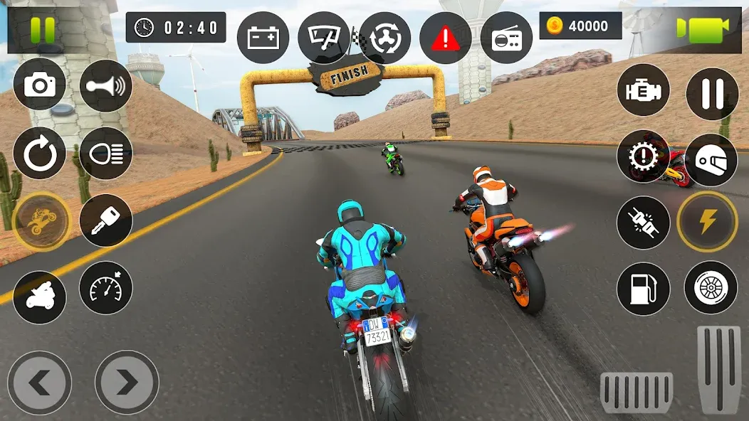 Bike Racing Games - Bike Game (Байк Рейсинг Геймс)  [МОД Unlocked] Screenshot 5