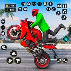 Взломанная Bike Racing Games - Bike Game (Байк Рейсинг Геймс)  [МОД Unlocked] - стабильная версия apk на Андроид