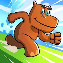 Взлом Hippo Dash (Хиппо Дэш)  [МОД Unlimited Money] - полная версия apk на Андроид