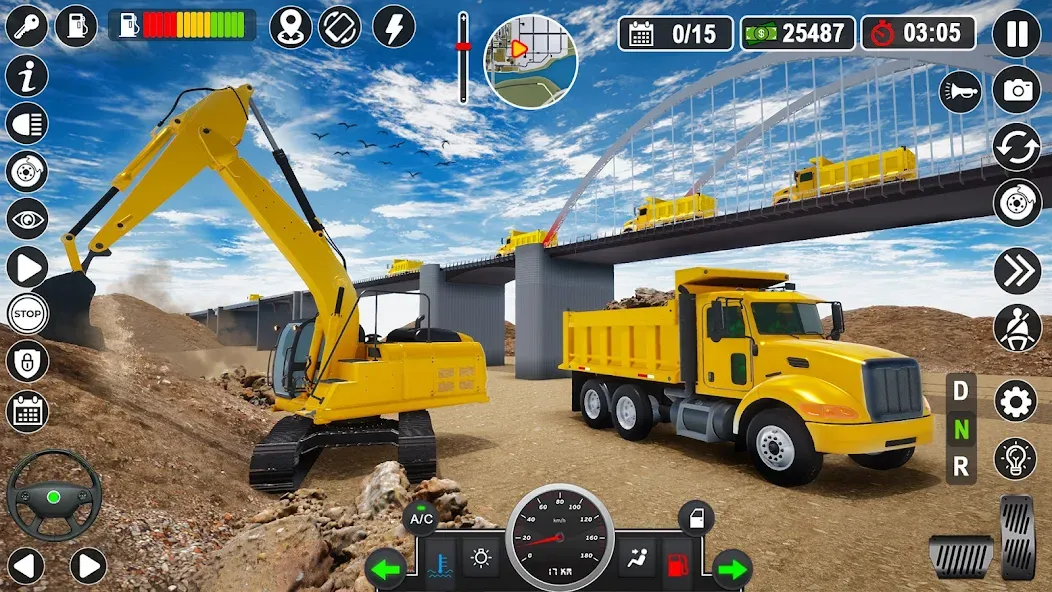 Construction Games Simulator  [МОД Много денег] Screenshot 4