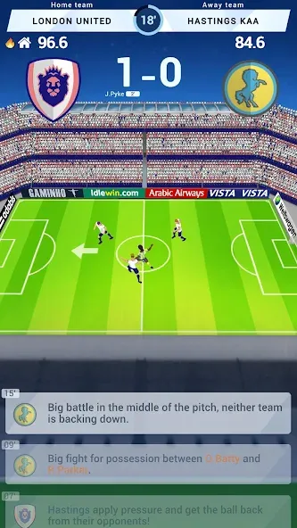 Idle Eleven - Soccer tycoon (Айдл Илевен)  [МОД Все открыто] Screenshot 2