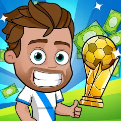 Скачать взлом Idle Soccer Story - Tycoon RPG (Айдл Соккер Стори)  [МОД Mega Pack] - стабильная версия apk на Андроид