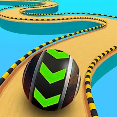 Скачать взломанную Fast Ball Jump - Going Ball 3d (Скай Болл Джамп)  [МОД Mega Pack] - полная версия apk на Андроид