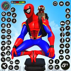 Скачать взломанную Miami Superhero: Spider Games  [МОД Много денег] - полная версия apk на Андроид