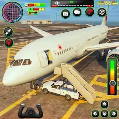 Скачать взломанную Real Flight Sim Airplane Games (Реал Флайт Сим Авиасимуляторы игры на самолеты)  [МОД Все открыто] - последняя версия apk на Андроид