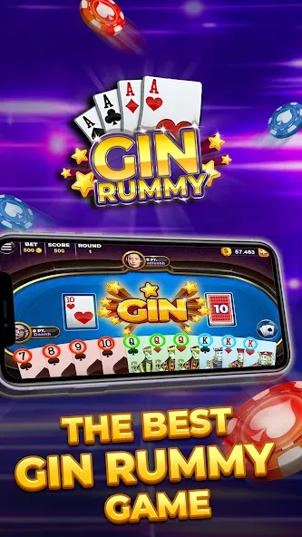 Gin Rummy - Card Game (Джин Рами)  [МОД Mega Pack] Screenshot 5