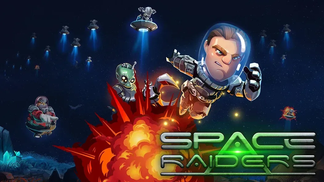 Space Raiders RPG  [МОД Бесконечные монеты] Screenshot 1