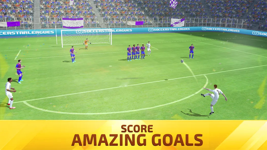 Soccer Star 24 Top Leagues (Футбольная звезда 23 Топ Лиги)  [МОД Бесконечные деньги] Screenshot 1