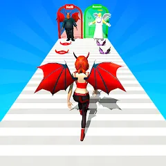 Скачать взломанную Heaven Life Rush! Paradise Run  [МОД Много монет] - последняя версия apk на Андроид