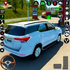 Скачать взломанную US Prado Car Games Simulator  [МОД Все открыто] - стабильная версия apk на Андроид