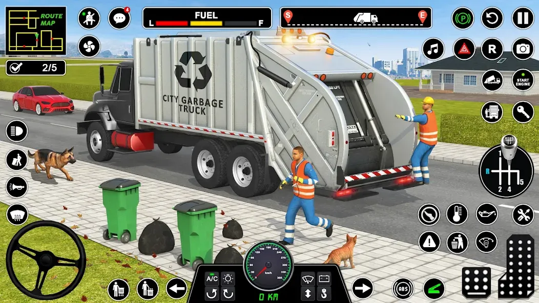 Truck Driving Games Truck Game (Трак Драйвинг игры Трак игра)  [МОД Много монет] Screenshot 3