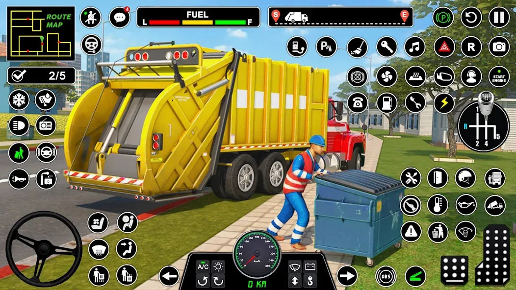 Truck Driving Games Truck Game (Трак Драйвинг игры Трак игра)  [МОД Много монет] Screenshot 4