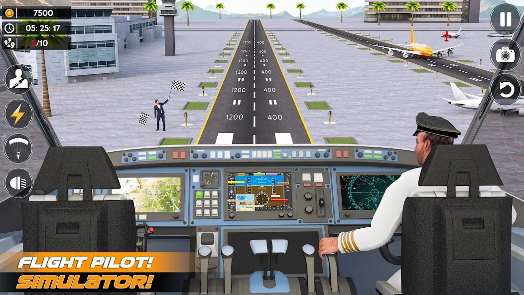 Airplane Flight Simulator 2023  [МОД Меню] Screenshot 2