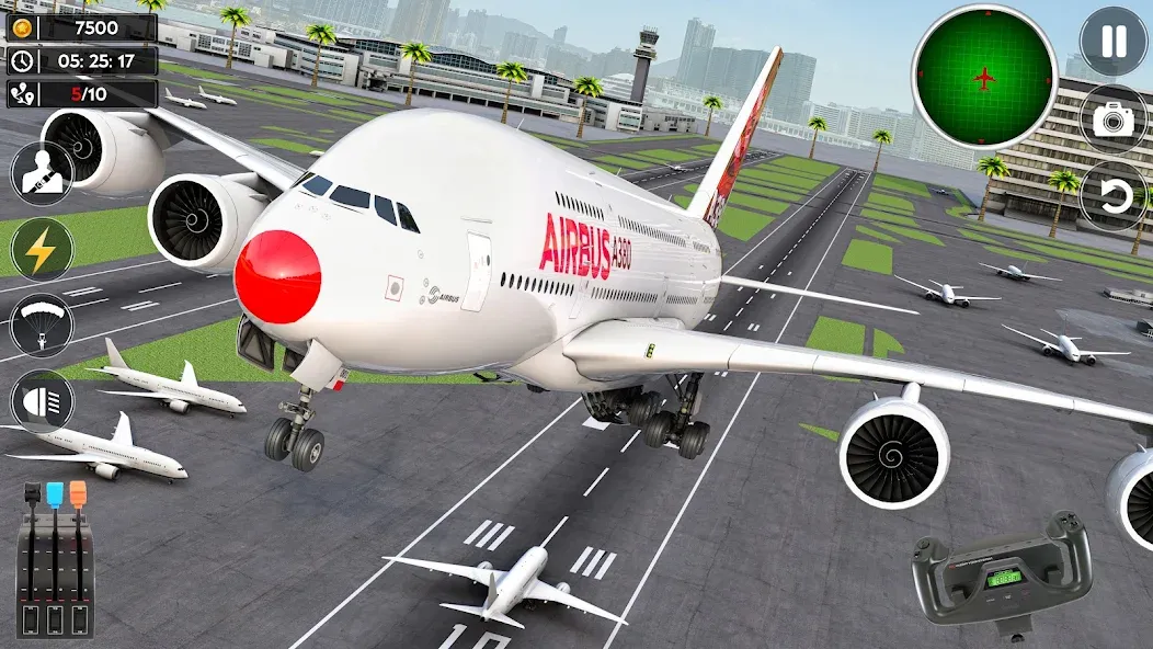 Airplane Flight Simulator 2023  [МОД Меню] Screenshot 5