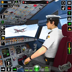 Взломанная Airplane Flight Simulator 2023  [МОД Меню] - последняя версия apk на Андроид