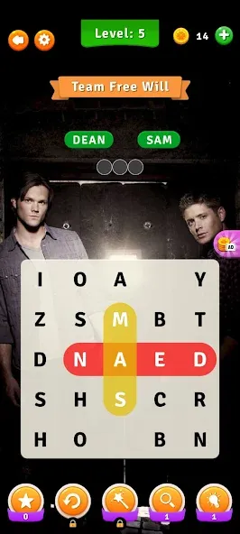 Supernatural Word Search (упернатуральный поиск слов)  [МОД Unlocked] Screenshot 3