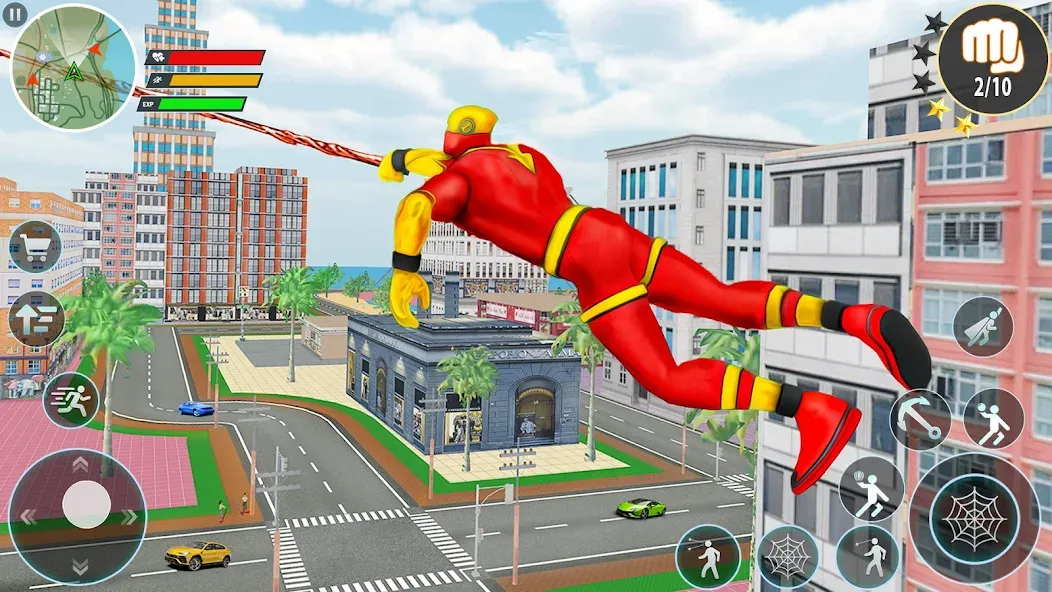 Rope Hero Spider Fighting Game  [МОД Unlimited Money] Screenshot 3