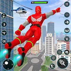 Взлом Rope Hero Spider Fighting Game  [МОД Unlimited Money] - стабильная версия apk на Андроид