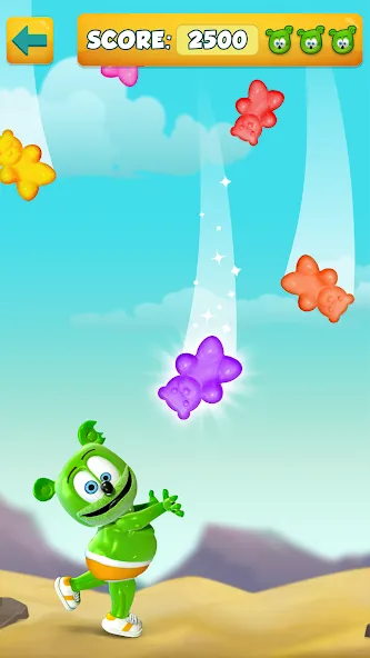 Talking Gummy Bear Kids Games  [МОД Много монет] Screenshot 2