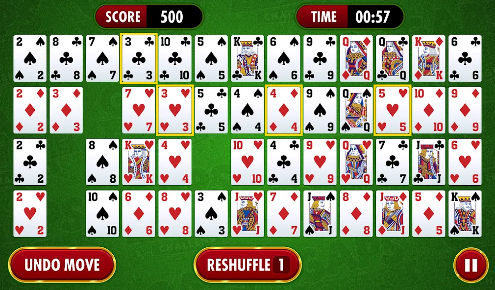 Gaps Solitaire Challenge (Гапс Солитер Челлендж)  [МОД Все открыто] Screenshot 1