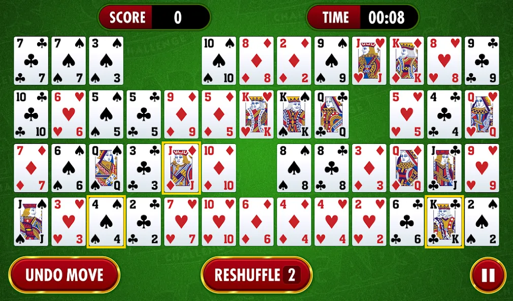 Gaps Solitaire Challenge (Гапс Солитер Челлендж)  [МОД Все открыто] Screenshot 4