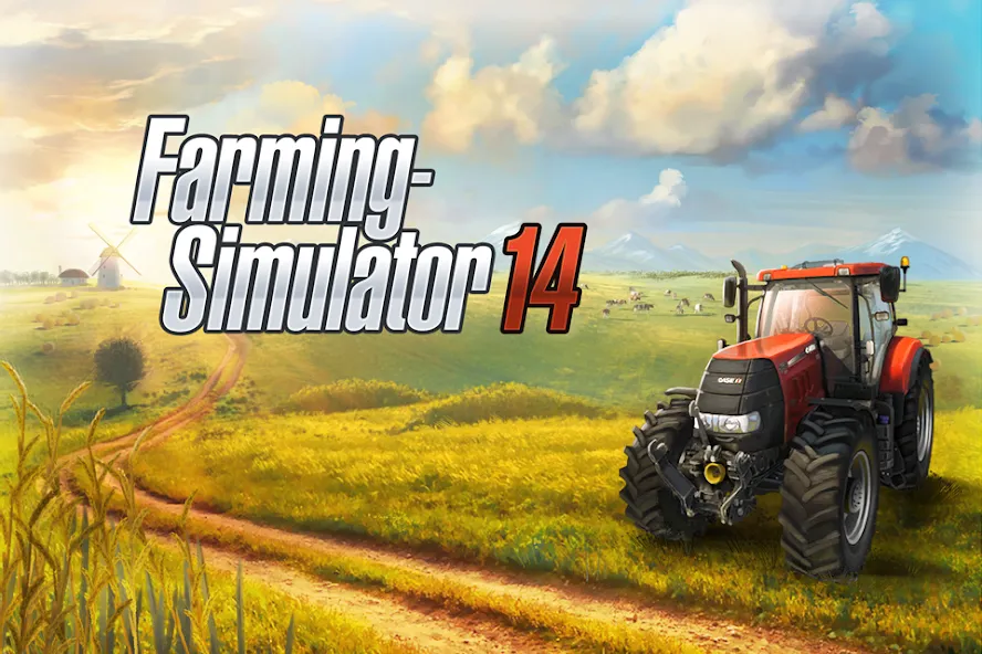 Farming Simulator 14 (Фарминг Симулятор 14)  [МОД Много монет] Screenshot 1