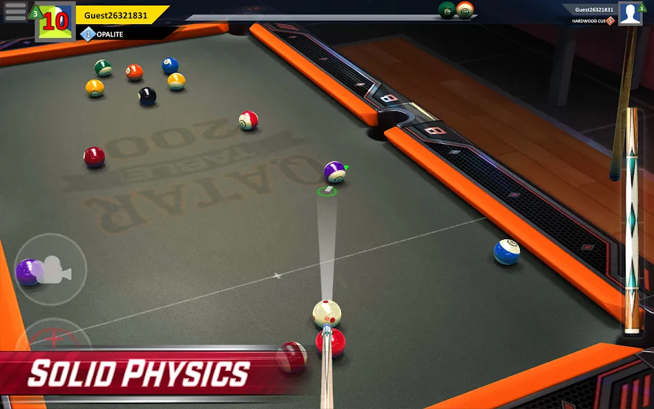 Pool Stars - 3D Online Multipl (Пул Старс)  [МОД Много монет] Screenshot 3