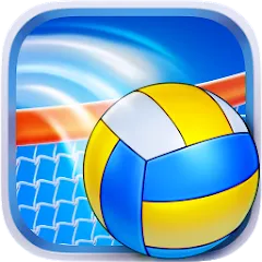 Скачать взломанную Volleyball Champions 3D - Onli  [МОД Menu] - полная версия apk на Андроид