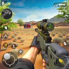 Взлом Fps Shooting Gun War: Gun Game  [МОД Бесконечные деньги] - стабильная версия apk на Андроид