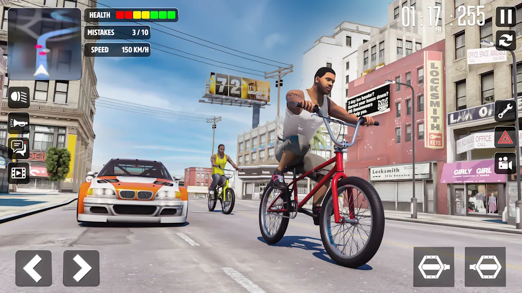 Cycle Stunt Games: Cycle Game (Оффроад Велосипедист )  [МОД Бесконечные монеты] Screenshot 1