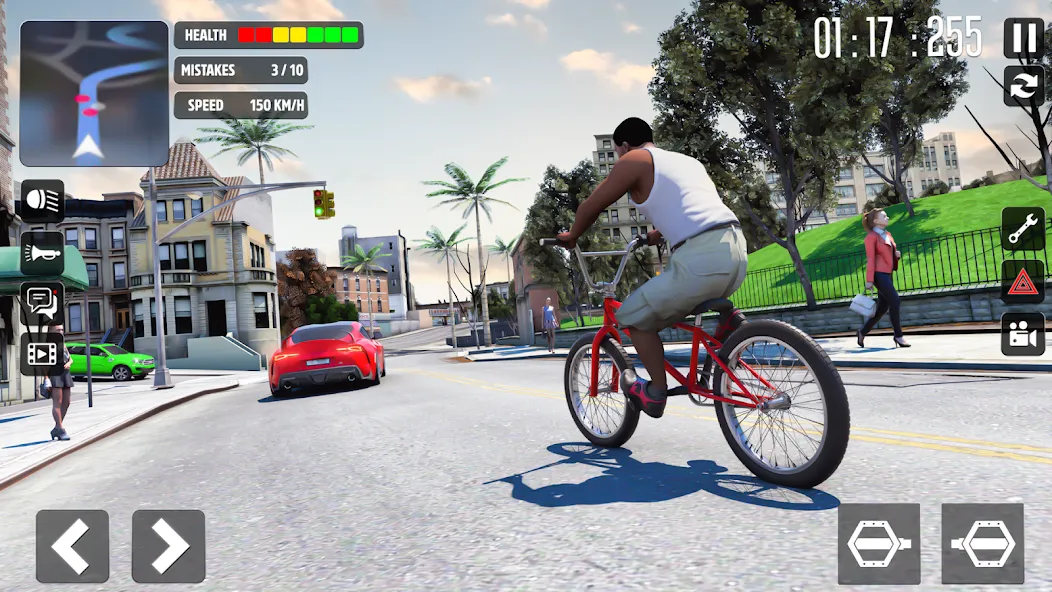 Cycle Stunt Games: Cycle Game (Оффроад Велосипедист )  [МОД Бесконечные монеты] Screenshot 2