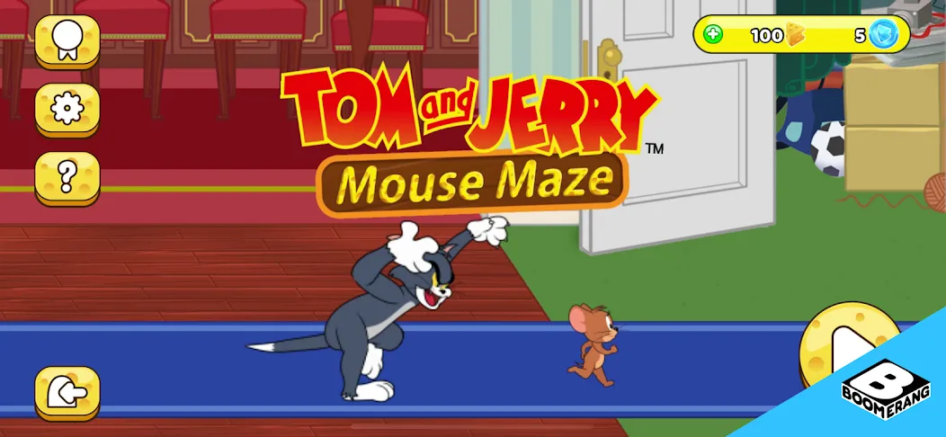 Tom & Jerry: Mouse Maze  [МОД Бесконечные деньги] Screenshot 1