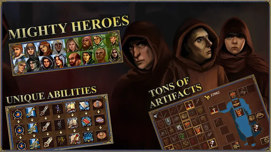 Heroes 3 of Might: Magic TD  [МОД Много денег] Screenshot 4