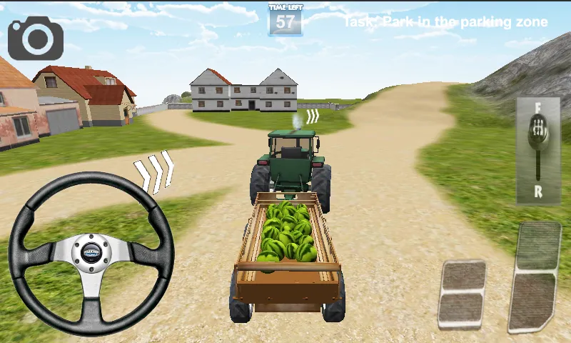 Tractor Farming Simulator 3D  [МОД Бесконечные монеты] Screenshot 2