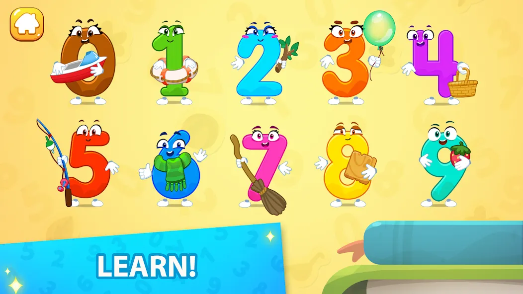 Numbers for kid Learn to count  [МОД Unlimited Money] Screenshot 2