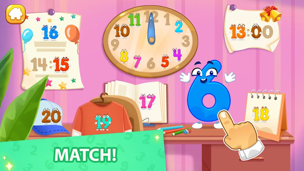 Numbers for kid Learn to count  [МОД Unlimited Money] Screenshot 3