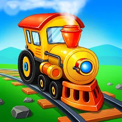 Взлом Train Games for Kids: station  [МОД Unlocked] - стабильная версия apk на Андроид