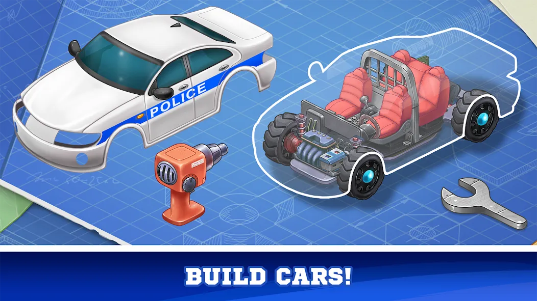 Kids Cars Games build a truck  [МОД Unlimited Money] Screenshot 2