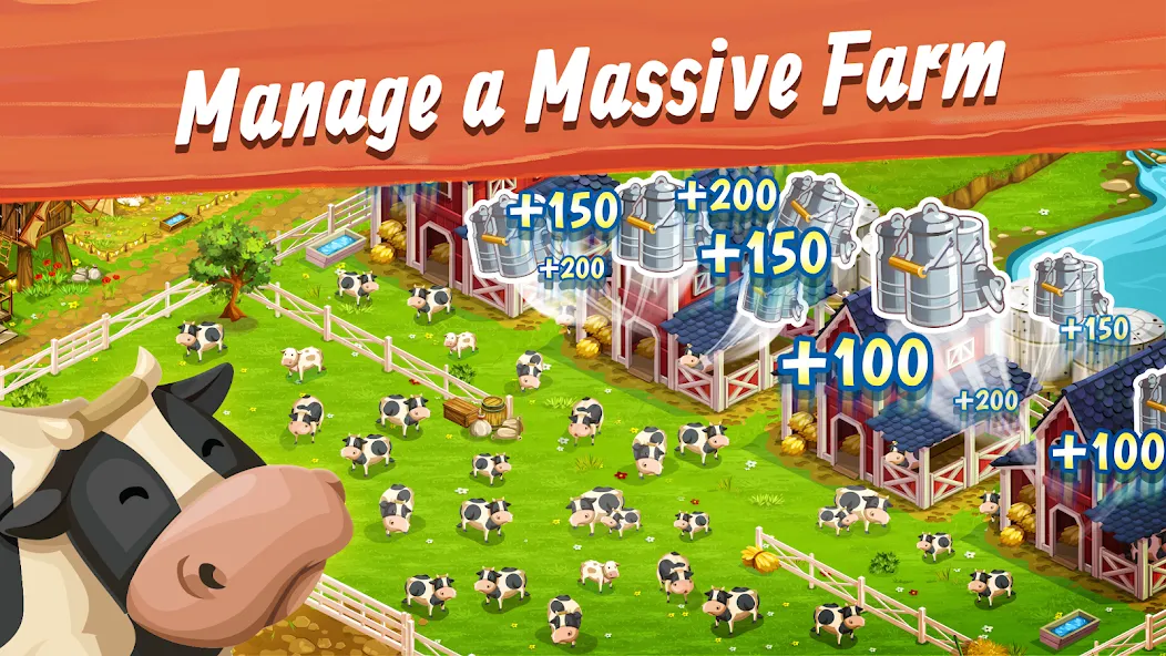 Big Farm: Mobile Harvest (Биг Фарм)  [МОД Mega Pack] Screenshot 3