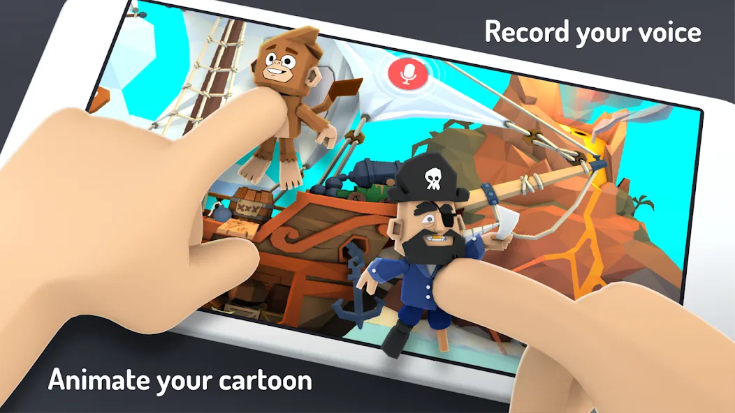 Toontastic 3D (Тунтастик 3D)  [МОД Unlocked] Screenshot 1